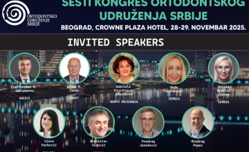 Šesti Kongres Ortodontskog udruženja Srbije – Beograd, 28–29. novembar 2025.